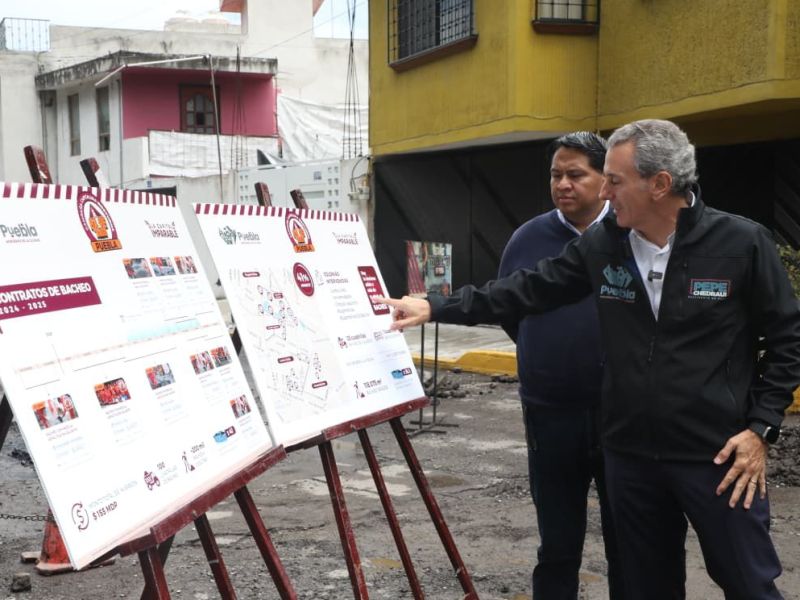Fortalece Pepe Chedraui Campaña Bacheando Puebla con recursos obtenidos del programa Estaciónate&nbsp;Aquí