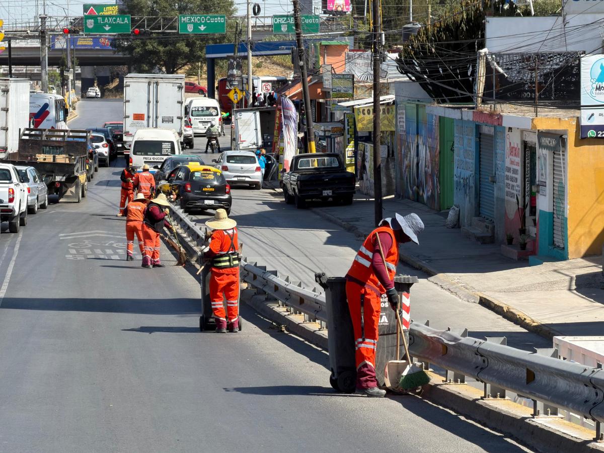 Refuerza Gobierno de Pepe Chedraui limpieza integral en accesos principales de la&nbsp;ciudad
